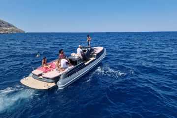 Esclusivo Tour intera giornata in gommone a Zingaro e Scopello