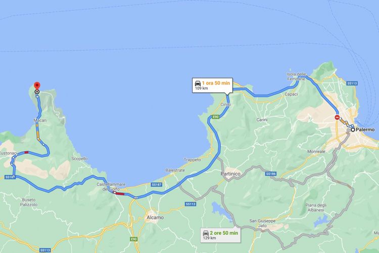 Palermo San Vito Lo Capo tutti